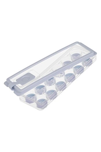 OEM Grey Ice Box with Clear Plastic Lid with 12 Compartments