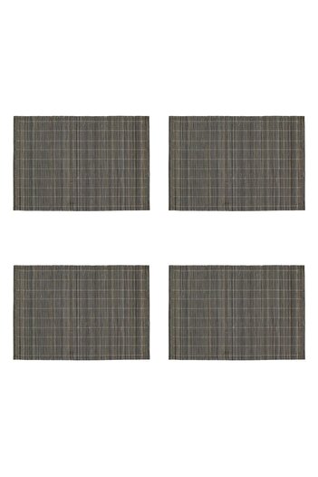 OEM Gray Bamboo Plate Holders 43x30cm - 4pcs