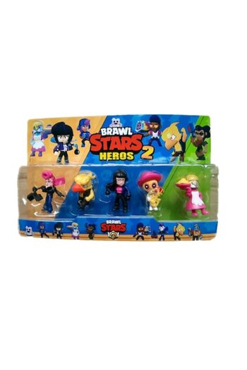 OEM Brawl Stars Heros 2 figurines, set of 5 pieces