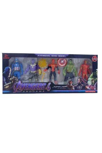 OEM Set of 5 Avengers Super Hero Figurines, 14 cm, + 3 years
