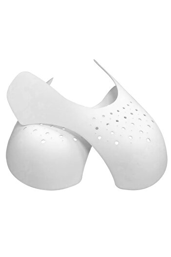 zola Set of 2 shoe protectors for sports shoes, plastic, size L, 40-44, white