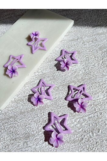 EMKSHOP Flowered Big Star Buckle (6 Pieces)