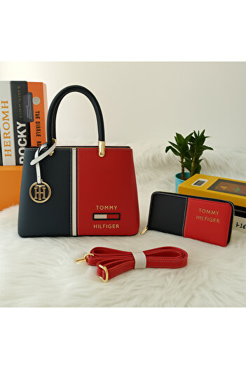 style iconic TOMMY Luxury 2-Piece Handbag & Wallet Set