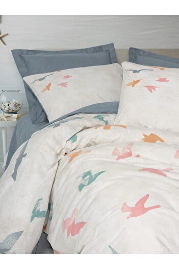 OEM Kaija Blue Bed Linen (100% Cotton)