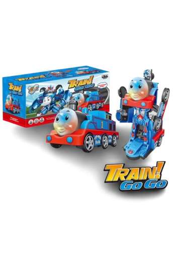 OEM GO GO Train, Transforms into Robot, Music and Light, 20 cm, 3 years