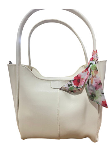 Tutkum Women's Large Size Hand and Shoulder Bag – Large Volume Leather Look Casual Stylish Bag