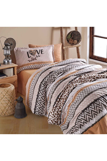 OEM Afro Salmon Bed Linen (100% Cotton)