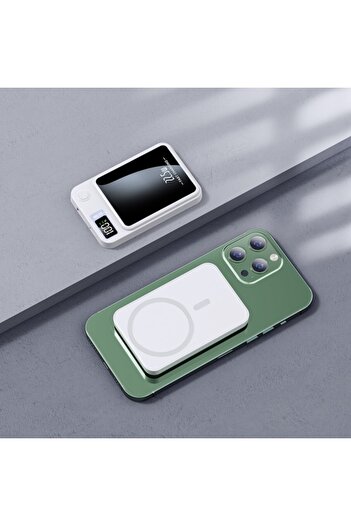 Innovium ™ Premium MagSafe Wireless Power Bank, 10000mAh, 22.5W Fast Charging, Apple & Android
