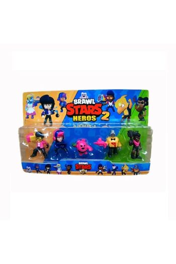 OEM Brawl Stars Heros 2 figures, set of 5 heroes