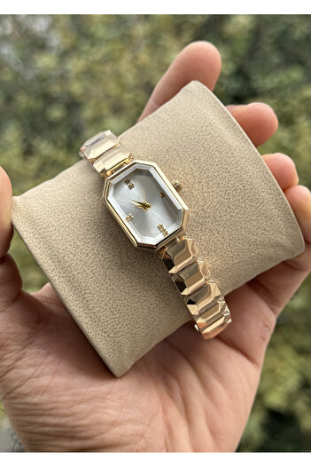 Tulpar New Season Special Cut Glass Design Octagonal Case Women's Wristwatch