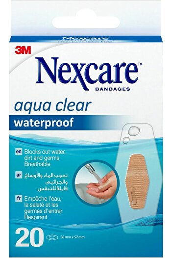 Nexcare 586-20d Waterproof Bandage 20s