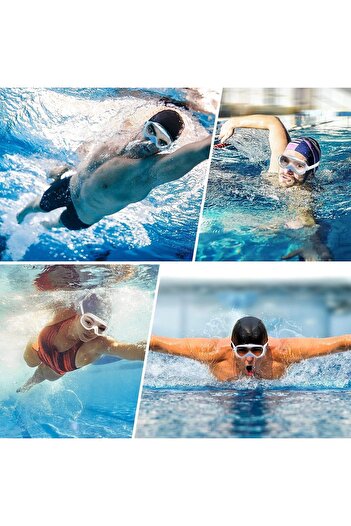 Hope Swimming Goggles Swim Pool Goggles Anti Fog Anti UV No Leakage Clear Vision for Men Women Adults wit