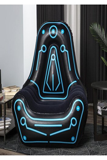 TSUMAB Bestway Inflatable Gaming Chair – Ergonomic Air Lounge Seat for Kids & Adults