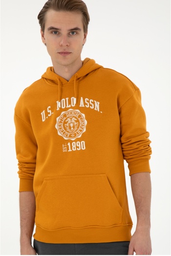 U.S. Polo Assn. U.S. Polo Assn. Hooded, Embossed Comfort Fit Sweatshirt