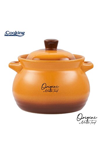 Cooking by Heinner CERAMIC POT WITH LID, 17x18 CM, 4.5 L, NICOLAI TAND, ORIGINI