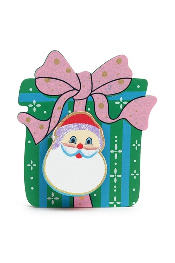OEM Christmas decorative support, Ideal for sweets, pens or other accessories, Santa Claus/Saint Nichola