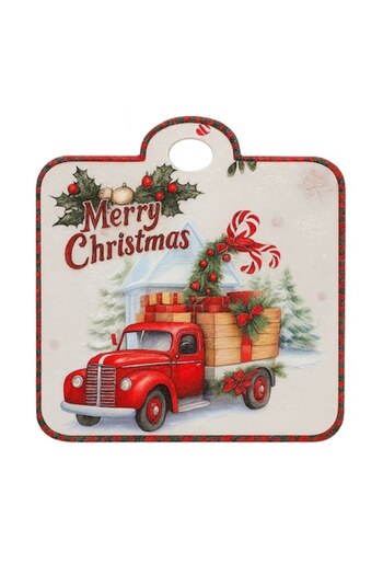 OEM Decorative Christmas Chopping Board, Dish Stand, Table Decoration, Ideal Gift for Your Loved Ones, Design "