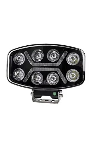 DELUXETUNING Universal LED Projector, 12 V-24 V 90 W white-yellow for ATV jeep truck tractor agricultural machine