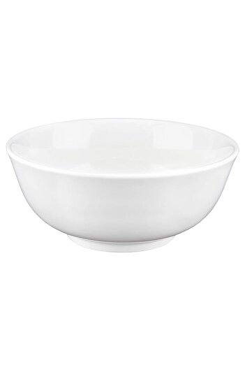 Generic Shallow Bone China Hospitality Bowl, White, 18cm, Jx130-B001-04