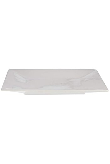 Generic Symphony Square Platter, 25 cm,White