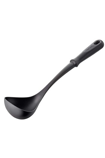 Generic Tefal Comfort Temperature Resistent Ladle, Black, Plastic, K1290214