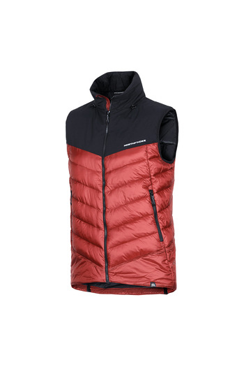 NORTHFINDER Jedrick men's 10K/10K insulated outdoor vest brickblack
