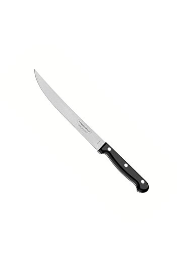 Generic Tramontina Ultracorte 8 Inches Carving Knife with Stainless Steel Blade and Black Polypropylene Han
