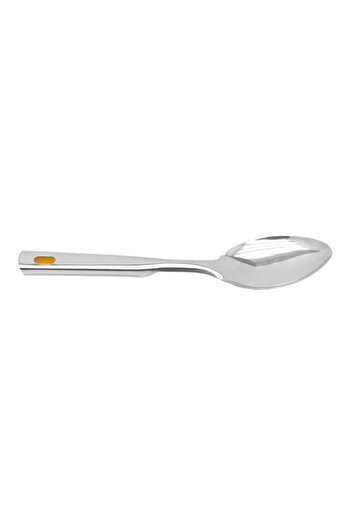 Generic RAJ Stainless Steel Basting Spoon, 26 cm, VPB001, Curry Server, Soup Server, Milk Laddle, Serving S
