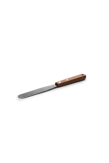 Generic Fox Run Flat Icing Spatula, 4.25-Inch Stainless Steel Blade, Wood Handle, Metallic