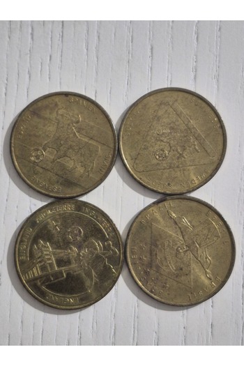 Edi Antik 2006 Fifa World Cup Medal 4 Pieces. ; Original Period Spain England