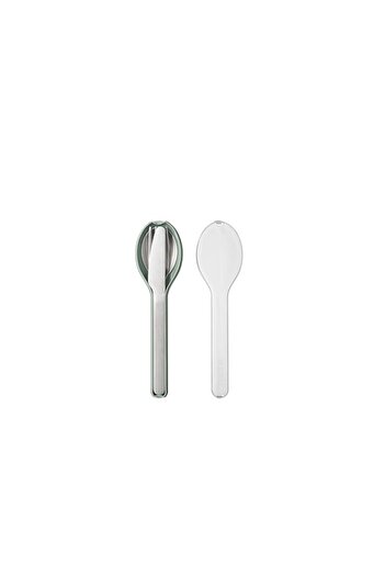 Generic ميبال - طقم أدوات مائدة من 3 قطع Ellipse - طقم أدوات مائدة جاهز للاستخدام - يتكون من سكين وشوكة وملعقة - C