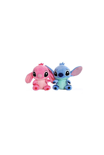 ADDA Set de două mascote de pluș, Stitch și Angel, 25 cm