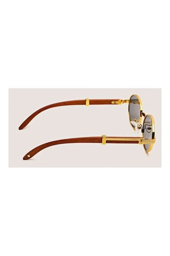 Xevo - Sunglasses Opulent Gold, Polarized, Black with Gold, Unisex, UV400