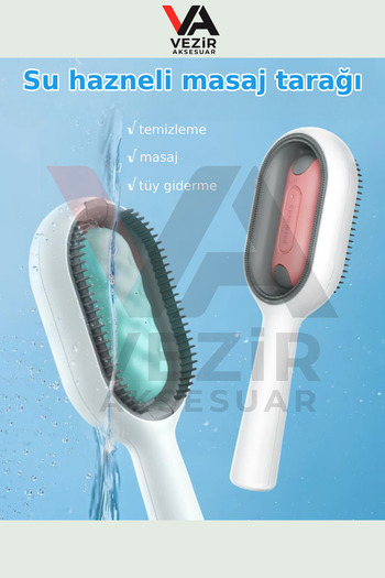 BUFFER®PX Professional Pet Brush – Wet & Dry Hair Remover, Double-Sided Pet Comb