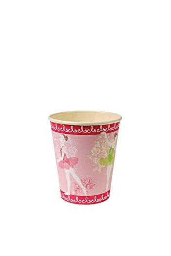 Generic Meri Meri Little Dancers Party Cups 12 Pieces, 9 Oz Capacity