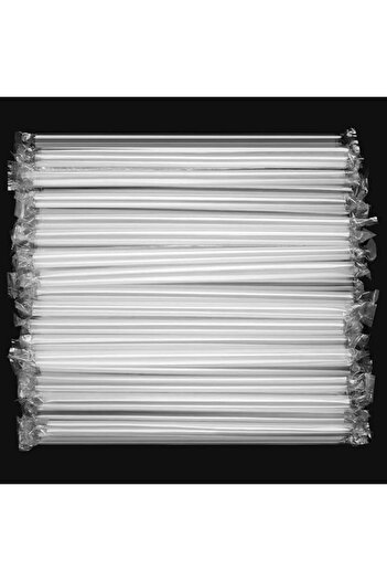 Generic Individually Packaged Transparent Narrow - mouthed Straws for Juice, Tea, Coffee and Other Drinks 2