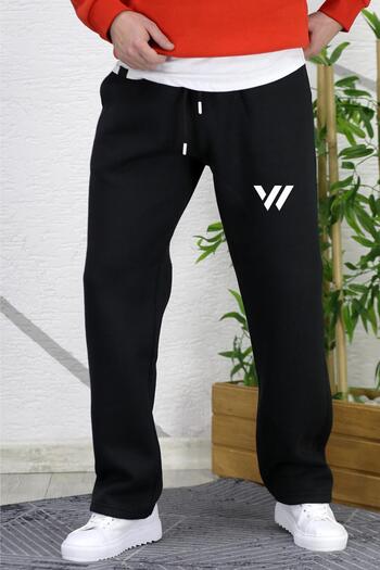 WAFRA Erkek 3 İplik Baskılı Baggy Eşofman Altı