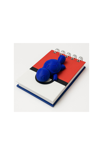 PAKLON Squirtle 3D Model Hardcover Notebook