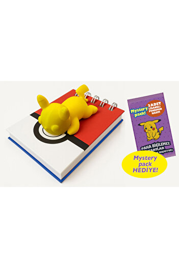 PAKLON Pikachu 3D Model Hard Cover Notebook