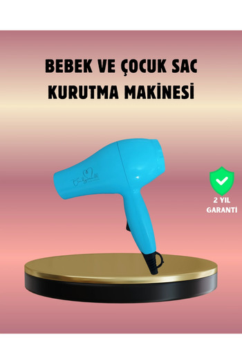 Eco Lounge Hair Dryer Suitable for Children – Safe, Soft and Gentle Drying Experience