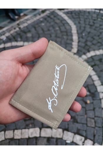JANJAN Asker Wallet, Sports Wallet, Neck-Hanging Wallet, Fabric Wallet, Snap-Fastened Wallet, Snap-Fastened Wallet