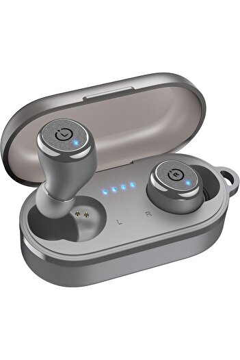 TOZO T10 Wireless Earbuds Bluetooth 5.0 Wireless Charging Case IPX8 Waterproof Stereo Headphones in