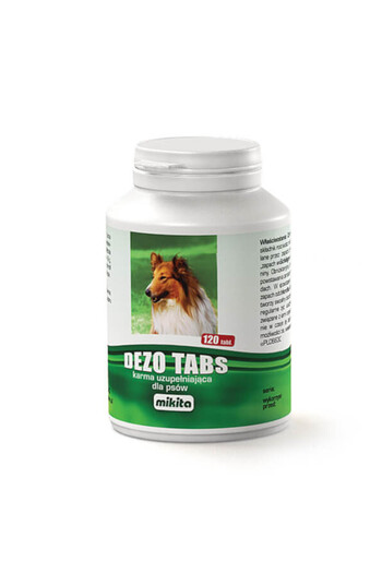 Other Dezo Tabs Mikita Complementary dog food neutralizes odors 120 tabs