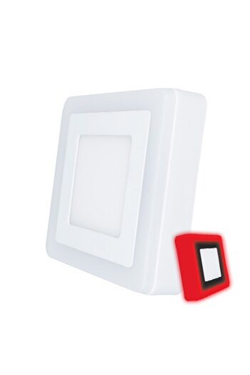 Klaus Square Panel Red 18+6W 1250Lm 6500K, KE36808R (20)