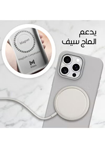 Mass Mas iPhone 16 Pro Infinite MagSafe 6 in 1 Titanium Case