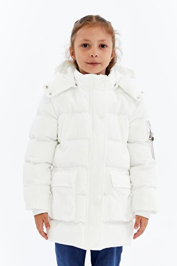 Benittokids Girl's Thick Winter Hooded Coat 51349