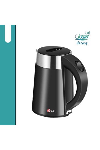 DLC Hotel Kettle Set with Two Ceramic Cups