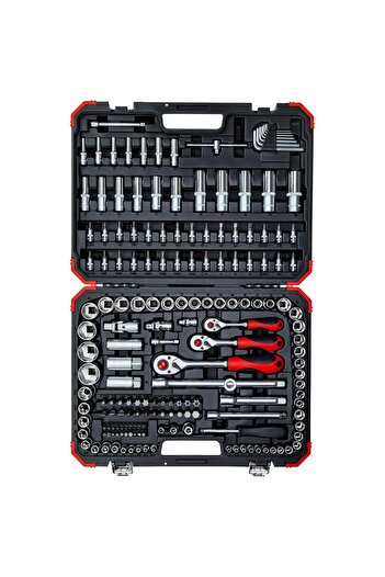Gedore Red R45603172 Socket Set 172 Pieces 1/4\" - 3/8\" - 1/2\" (3300058)