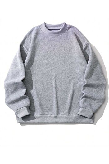 bahar uğurlu Thick Boys and Girls Circular Neck Sweatshirt