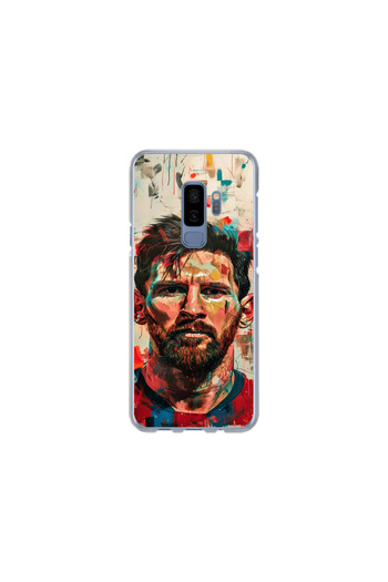 Atlas HQCover Silicone Case compatible with Samsung Galaxy S9 Plus, Messi v2, SP1M00007